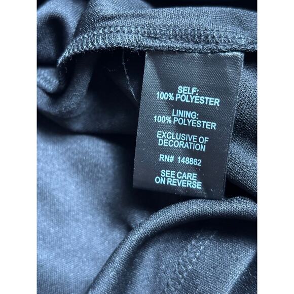 Torrid Mini Lace Smocked Floral Dress Womens Sz 6X Black White Off Shoulder NEW - Picture 5 of 9